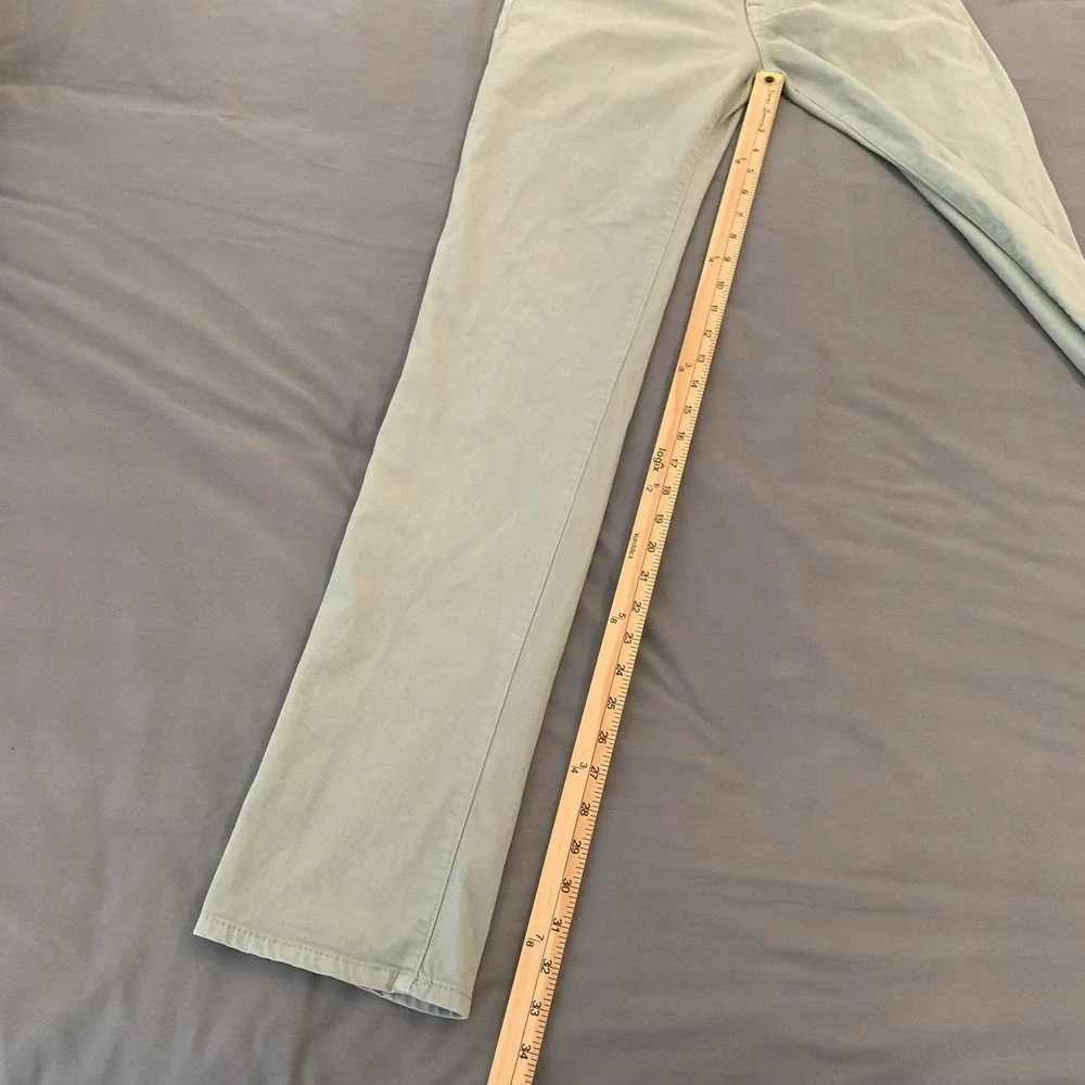 Joe's Brixton Jeans Mens 30x33 Sage Green‎ Light Wash Slim Straight Denim Pants